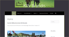 Desktop Screenshot of krv-brandis.ch